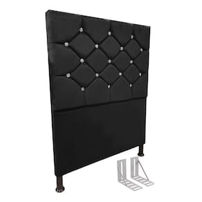 Cabeceira de Cama Box 100cm + Frame Solteiro Estofada Kas Pt