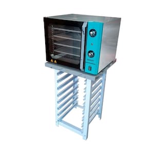 Forno Turbo Convec. Inox E Turquesa Fcsb4e 220v + Bancada Mes-004 - Venâncio 220v
