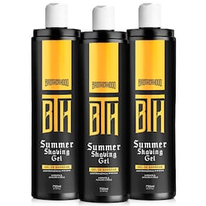 Kit 03 Shaving Gel De Barbear Adstringente Summer Bth 750Ml