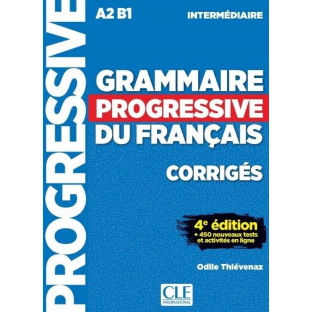 Grammaire Progressive Du Francais - Niveau Intermediaire - Corriges - 4ª Ed
