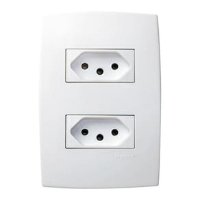 Conjunto De Tomada Dupla 10A Pial Plus Legrand