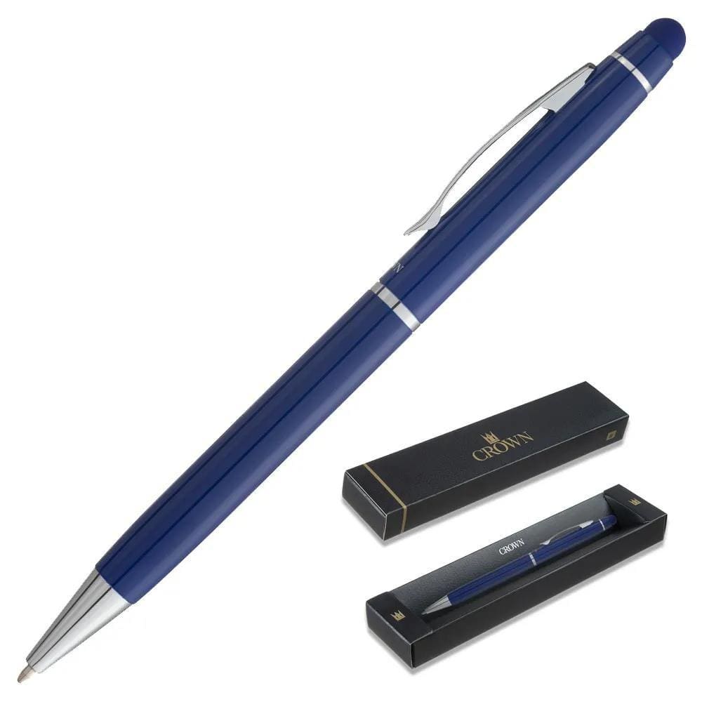 Caneta Esferográfica Crown Ref: Di11307a Viena Azul