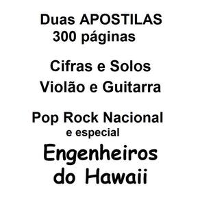 Cadernos de Cifras Engenheiros do Hawaii e Pop Vol3 – 300 páginas