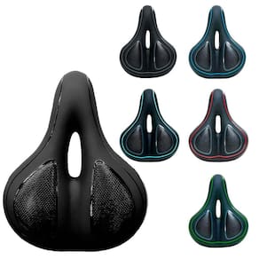 Selim Gel Mtb Passeio Ciclismo 260x200mm Largo Unissex Elastômero Absolute