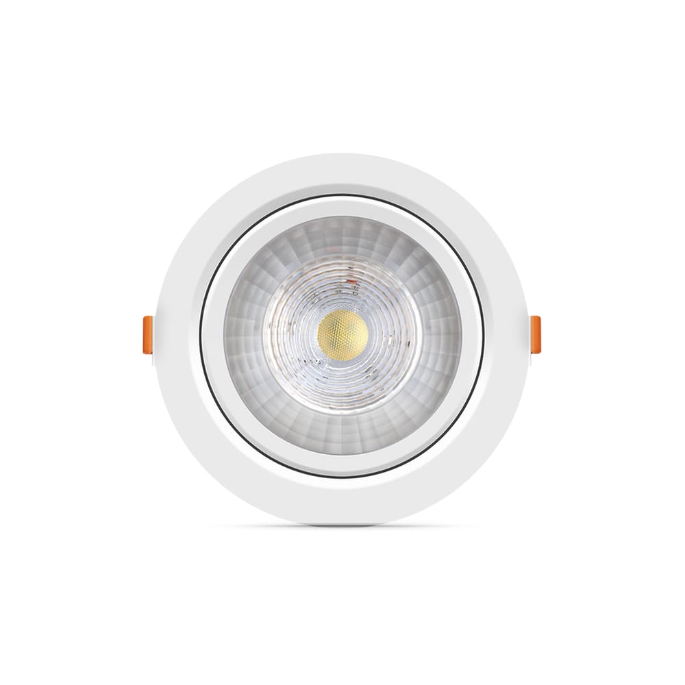 Spot de Led Embutir Elgin Ecospot MR11 Redondo 3W Bivolt 3000K Luz Quente