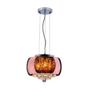 Lustre Plafon Startec Attractive 28cm 3XG9 Bivolt Cobre