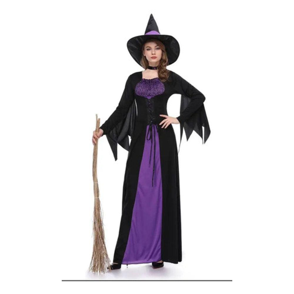 Fantasia Halloween Infantil Bruxinha Tetéia Vestido - Extra Festas