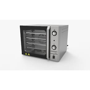 Forno Turbo Convector Elétrico Smart Basic 4 Esteiras Inox E Painel Inox Fcsb4e - Venâncio220V