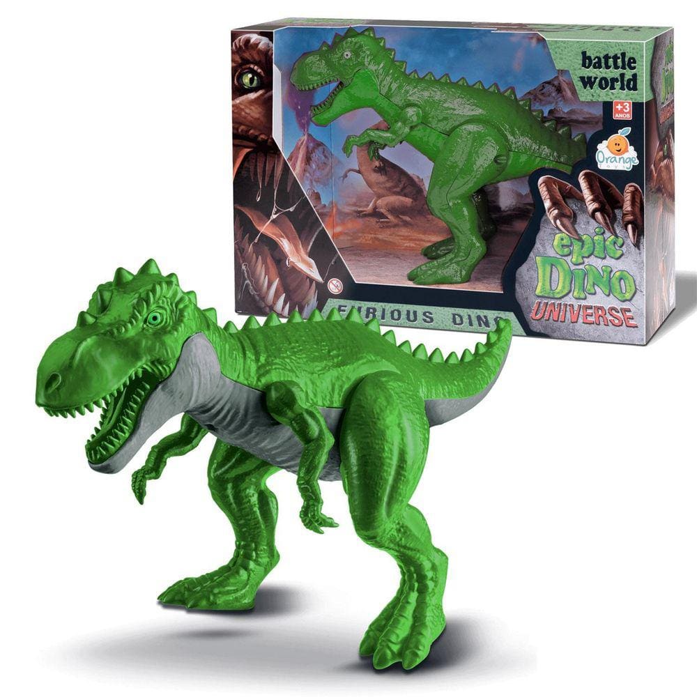 Dinossauro Tiranossauro Rex Mega Toy Adijomar Brinquedos