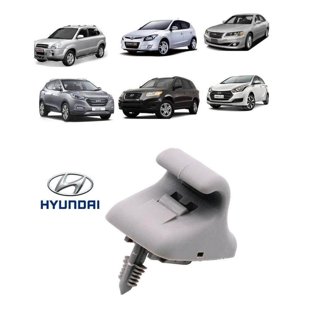 Suporte Presilha Grampo Para Sol Hyundai I30 Hb20 Tucson Sonata Santa Fé Azera Ix35 85235-1c300qs