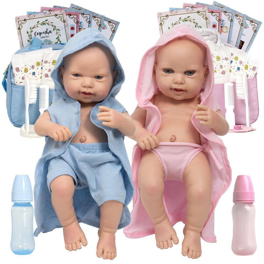 Bebe Reborn Gemeos Casal Barato