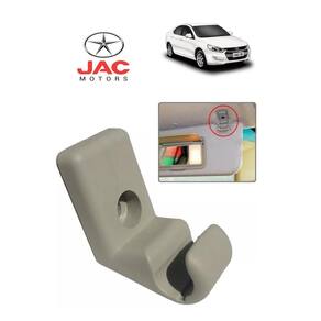 Suporte Presilha Grampo Para Sol Cinza JAC J3 J4 J5 J6 T6 2009 2010 2011 2012 2013 2014 2015 5702306U7154