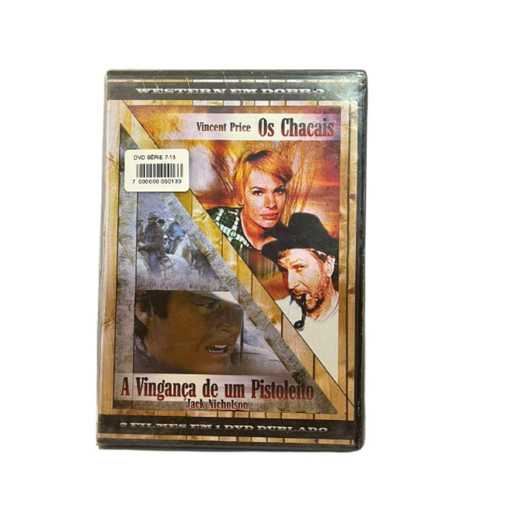 Dvd Western - Os Chacais E A Vingança De Um Pistoleiro