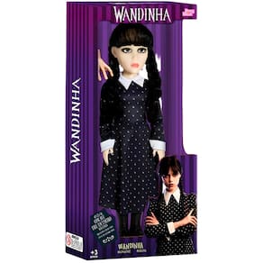 Boneca Wandinha Serie Netflix 45 Cm Baby Brink