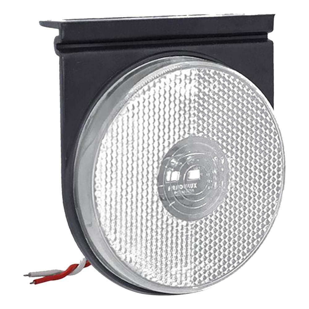 Lanterna Lateral Led Cristal Caminhões 12V/24V Com Suporte