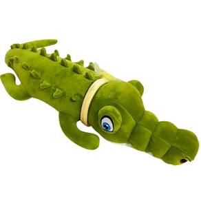 Pelúcia Infantil Jacaré Squish Pals 80cm Colecionável Toyng