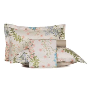 Jogo de Cama King 4 Peças Altenburg Toque Acetinado - Wild Flora
