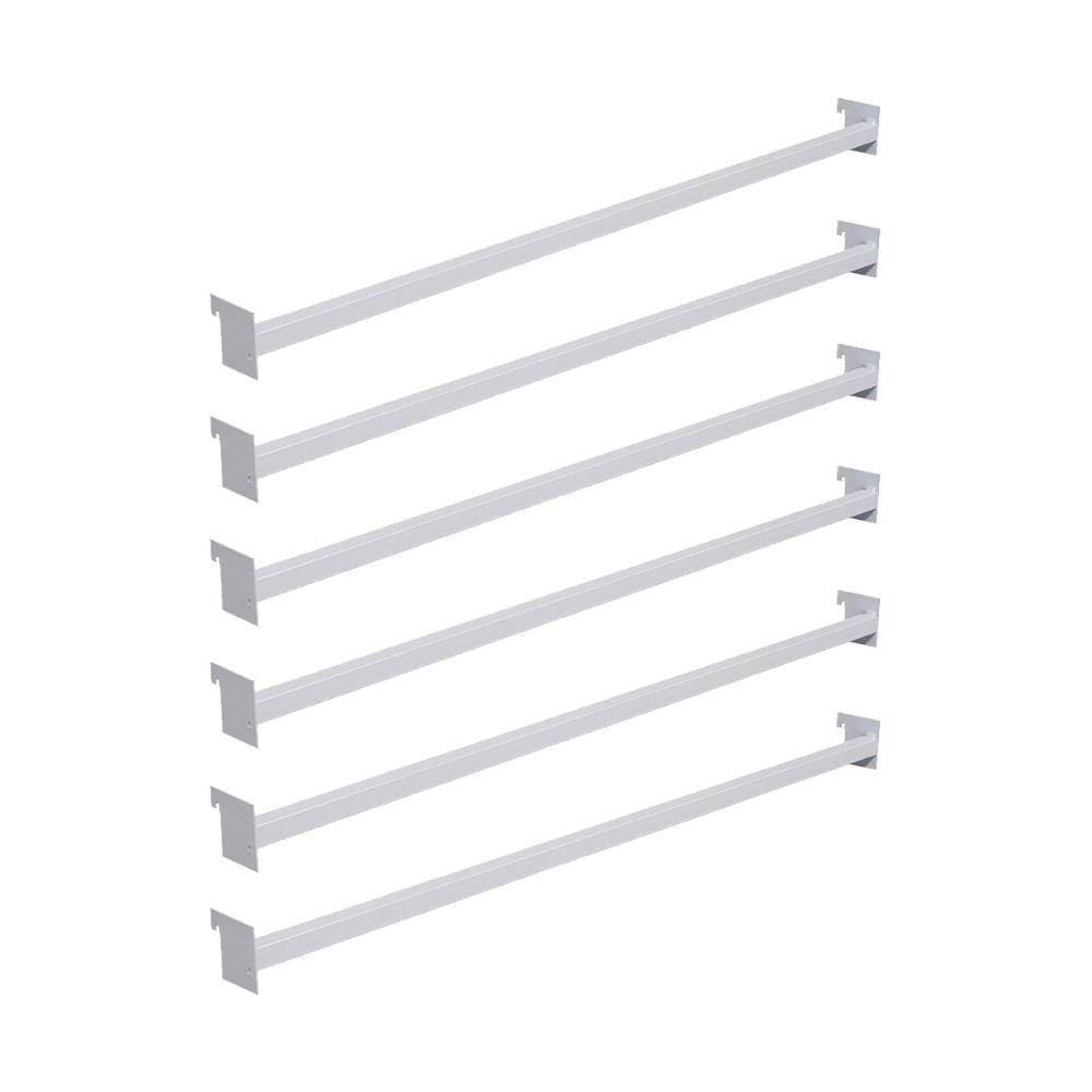 Kit - 6 Réguas Para Ponta De Gôndola 73cm - Sa Gôndolas