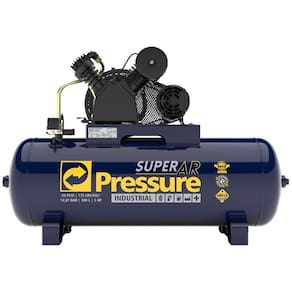 Compressor Pressure Super Ar 20 200 Lts 175 Lbs 5 cv Trif.