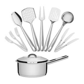 Panela Solar 1,4L Com 5 Utensílios Extrata E 24 Talheres