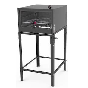 Forno Semi-industrial Com Pedra Refratária E Termômetro Fsp-6800 Com Cavalete - Progás