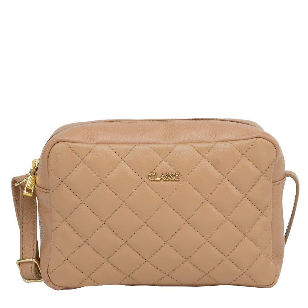 Bolsa Transversal Feminina Classe Couro 2797 Matelassê