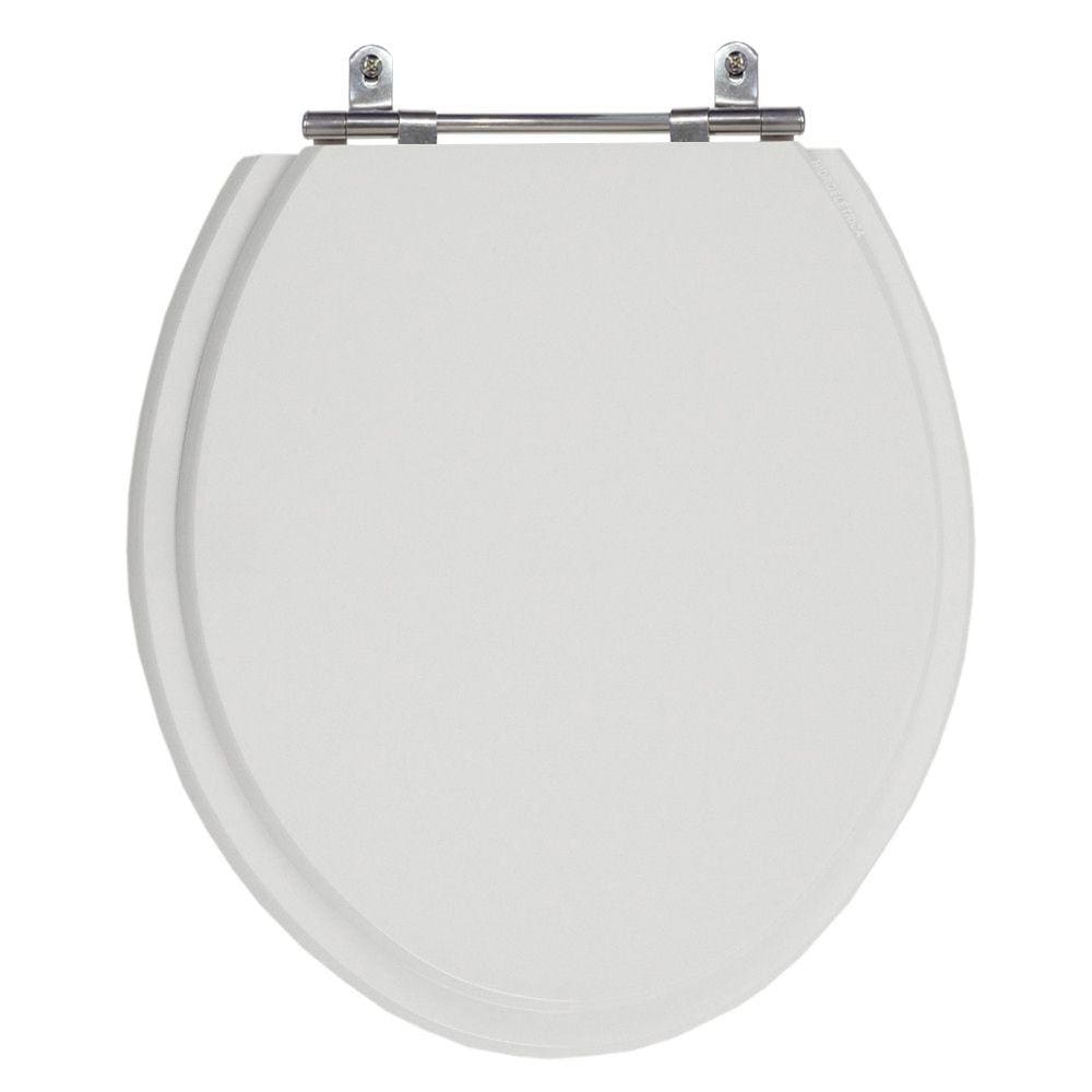 Assento Sanitário Convencional Oval Cinza Claro Tampa Vaso Deca-Incepa-Celite-Rocca