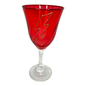 Taça Vermelha Iansã Lirio Raio Super Luxo 330 Ml -Vidro