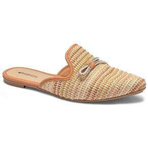 Mule Mississipi Q9883 Feminino - Natural