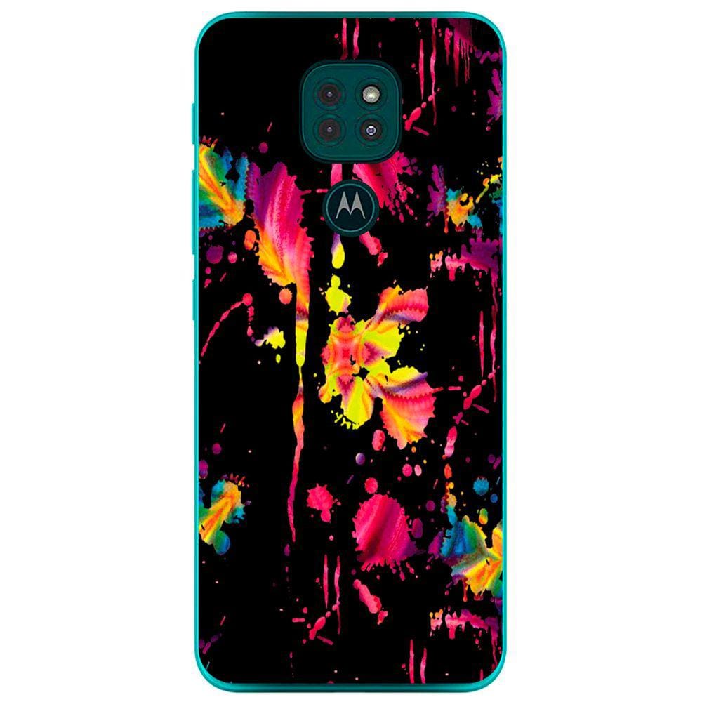 Capa Adesivo Skin206 Verso Para Motorola Moto G9 2020