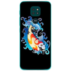 Capa Adesivo Skin053 Verso Para Motorola Moto G9 2020