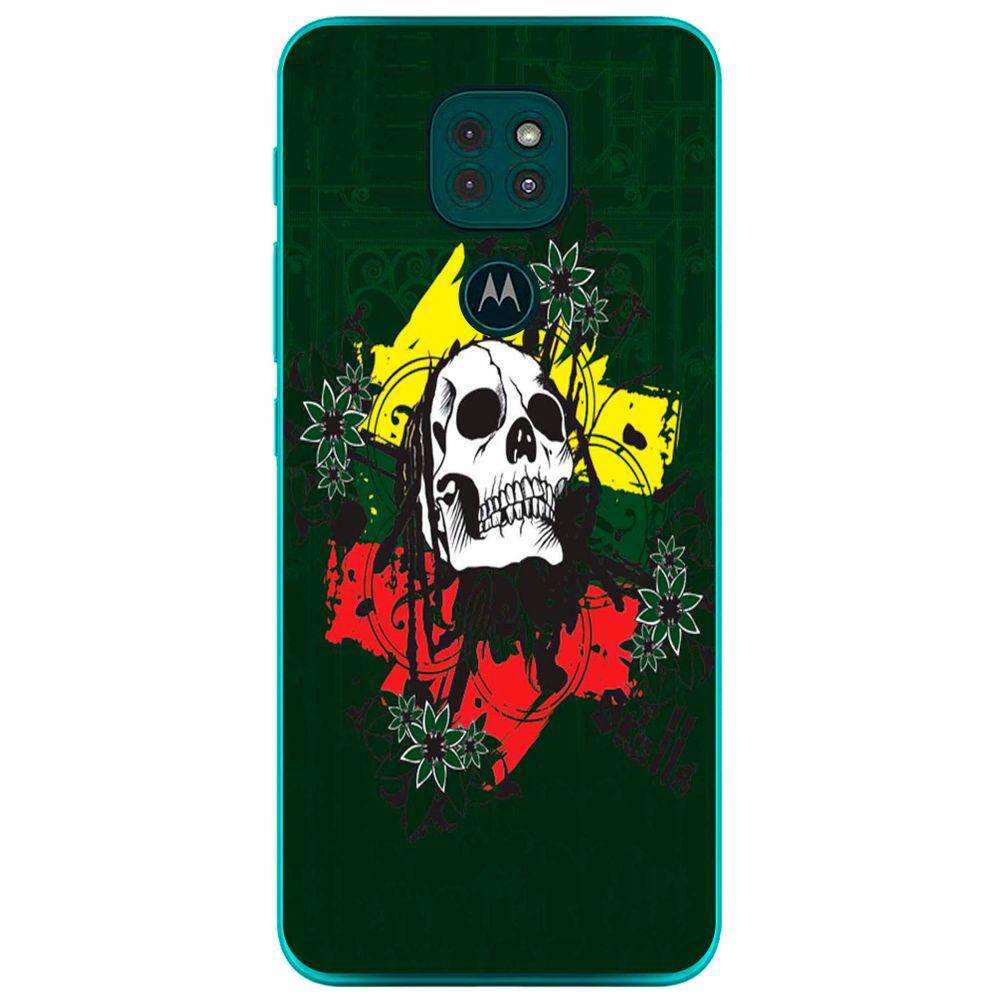 Capa Adesivo Skin024 Verso Para Motorola Moto G9 2020