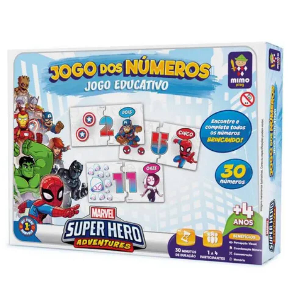 Jogo Educativo - Aprendendo as Sequências Numéricas - Disney - Princesa -  25 Peças - Mimo