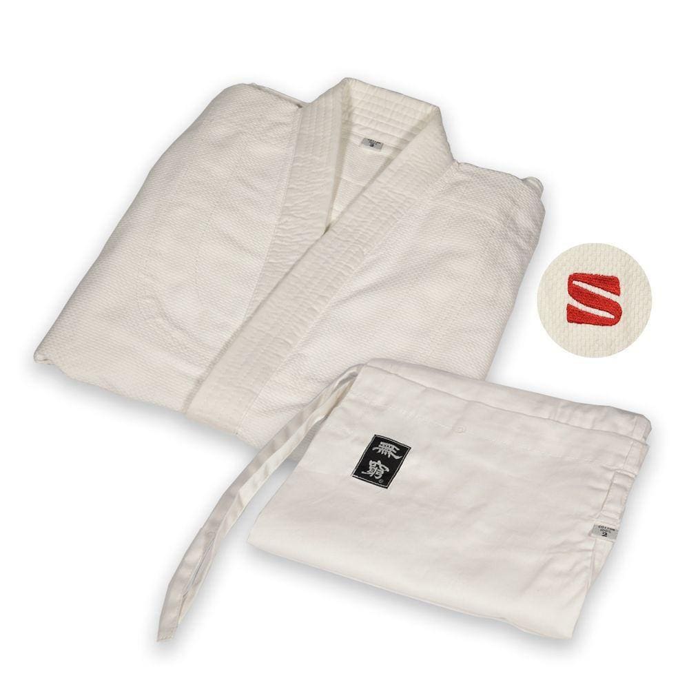 Judogui Kimono Kusakura Jkw Branco 100% Algodão Sem Selo Ijf Approved Tamanho 2.0