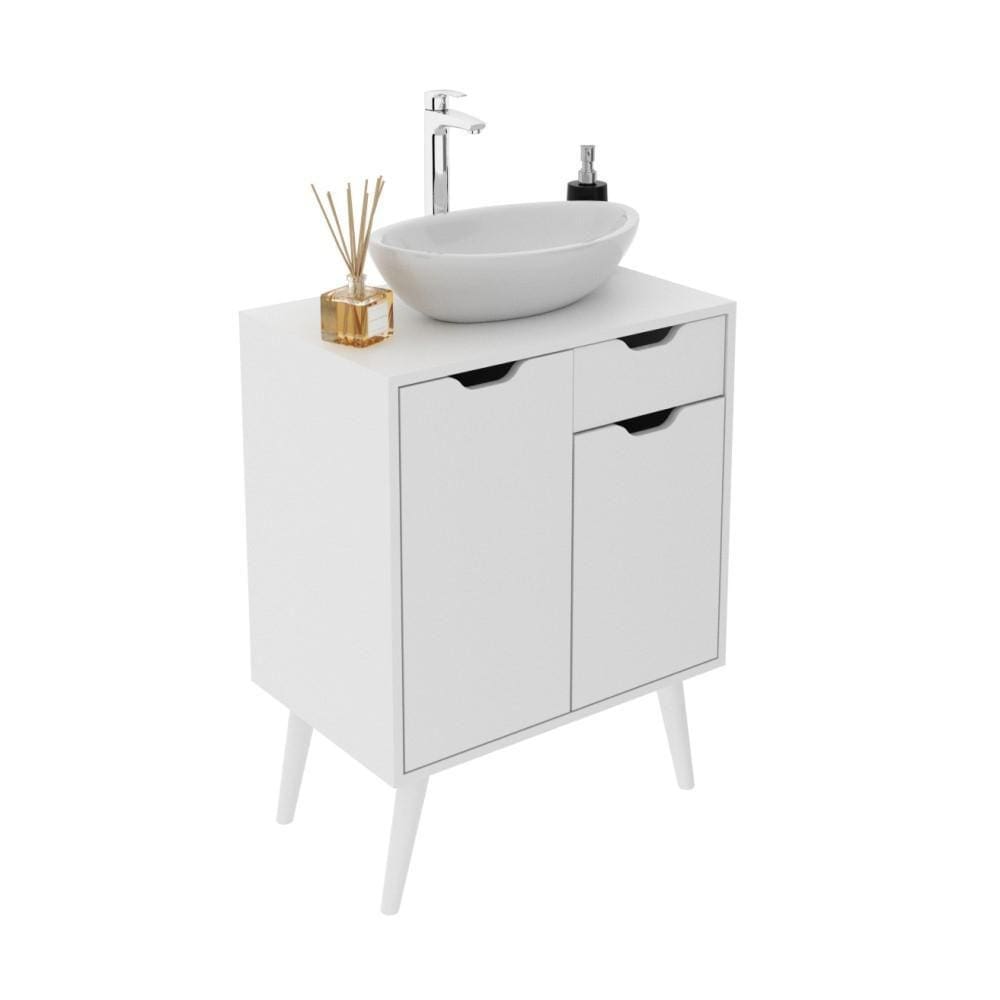 Gabinete para Banheiro BN3637 Tecnomobili 2 Portas Branco