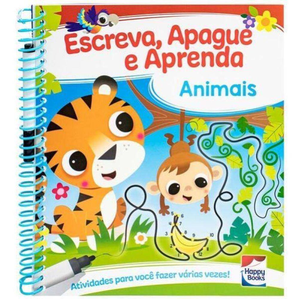 Escreva, Apague E Aprenda: Animais
