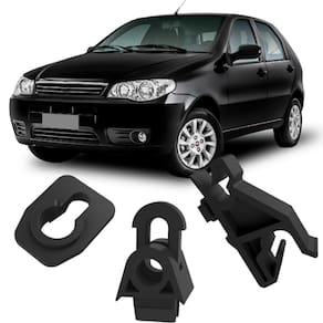 Kit Grampos Presilhas Para Haste Vareta Do Capô Palio Fire G3 2004 até 2012 2013 2014 2015 2016 2017