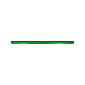 Porta Etiqueta Simples Verde Com Acrílico New Plus/plus - Sa Gôndolas