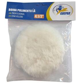 Boina De Polir 115Mm Para Politriz E Lixadeira Base Aderente
