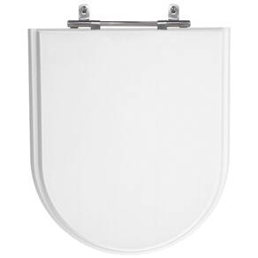 Assento Sanitário Duomo Plus Branco Tampa para Vaso Deca de Madeira Laqueada