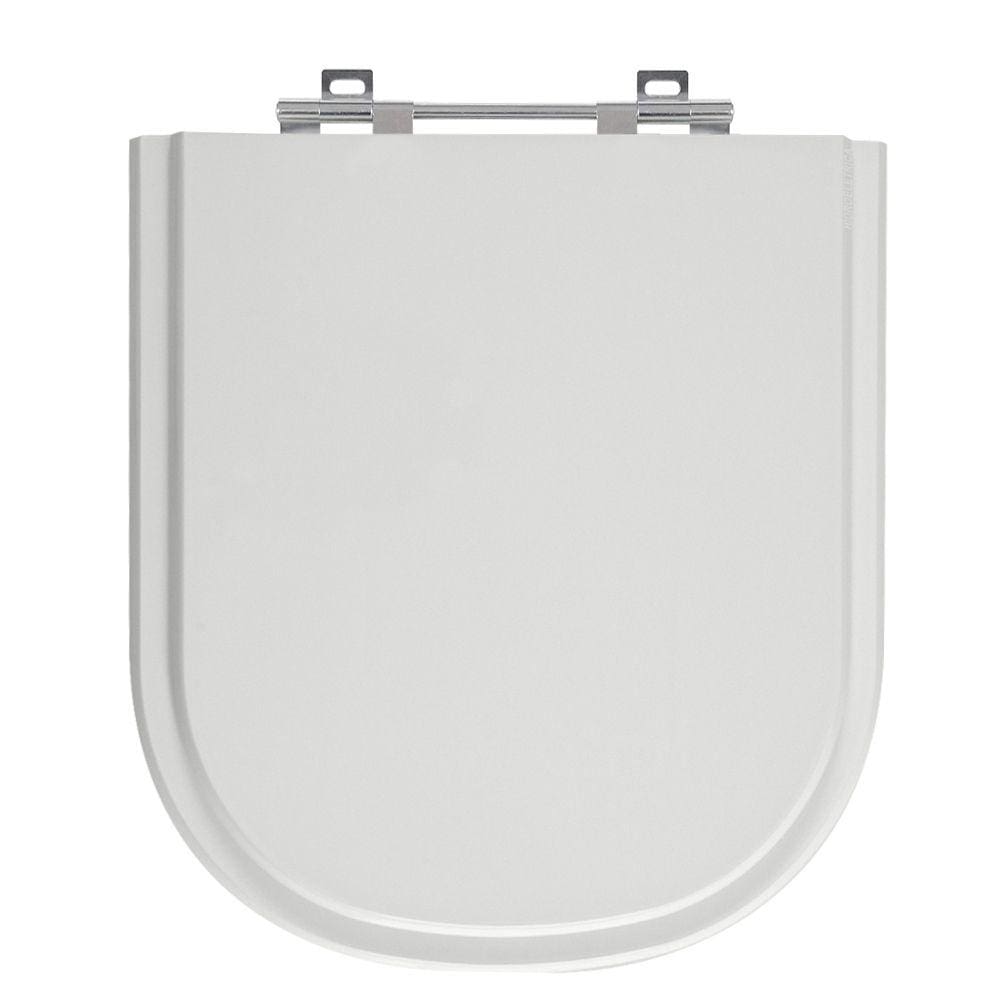 Tampa de Vaso Etna Cinza Claro Tampa para Vaso Icasa de Madeira Laqueada