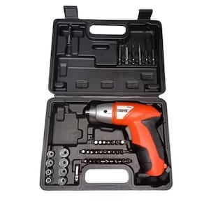 Parafusadeira Furadeira S/Fio Maleta 45PCS 4041 - Exbom
