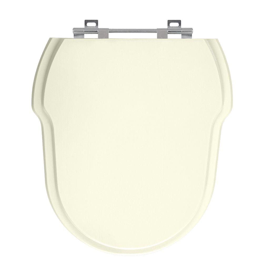 Assento Sanitário Hampton Biscuit (Bege Claro) Tampa para Vaso Incepa de Madeira Laqueada