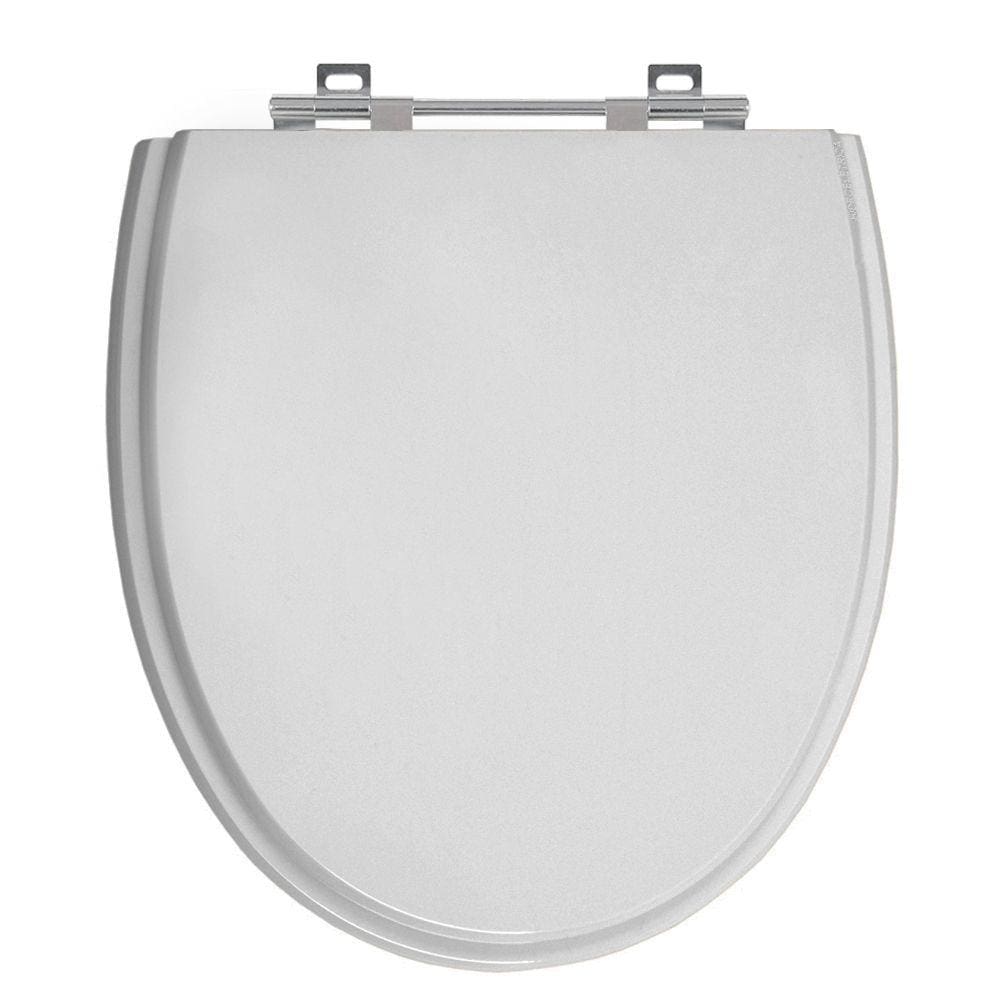 Tampa de Vaso Eros Cinza Platina Tampa para Vaso Incepa de Madeira Laqueada