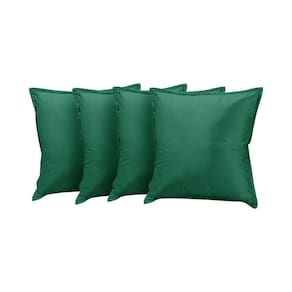 Kit 4 Almofadas Decorativas Bali Veludo Verde