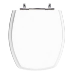 Assento Sanitário Thema Branco Tampa para Vaso Incepa de Madeira Laqueada