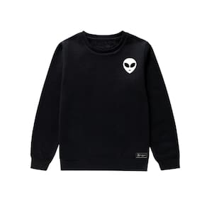 Blusão Moletom Infantil Et Personalizado sem Capuz gola Redonda