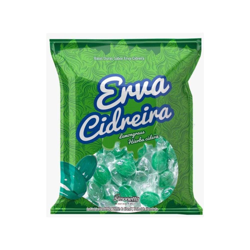 Bala Dura Erva Cidreira Simonetto 500g