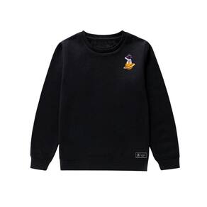 Blusão Moletom Infantil Astronauta Saturno Personalizado sem Capuz gola Redonda