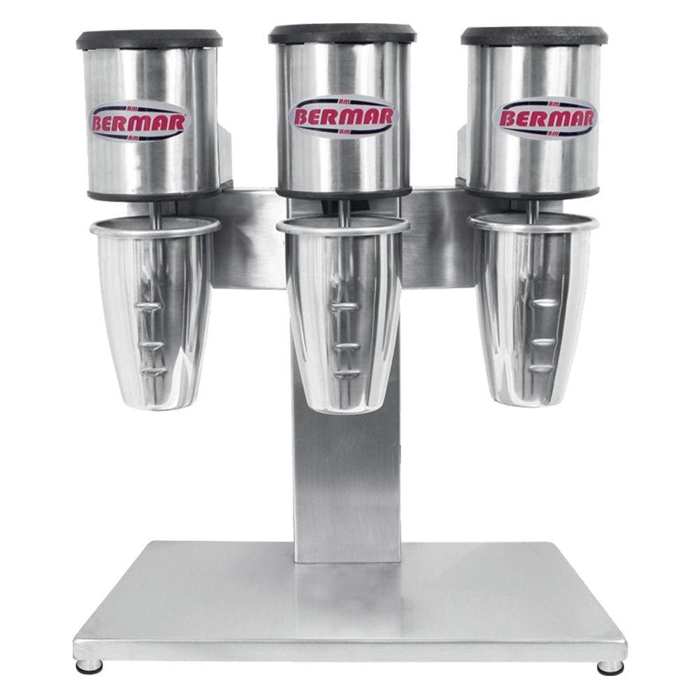 Batedor de Milk Shake Triplo Bermar Industrial Profissional Bm74/Bm75